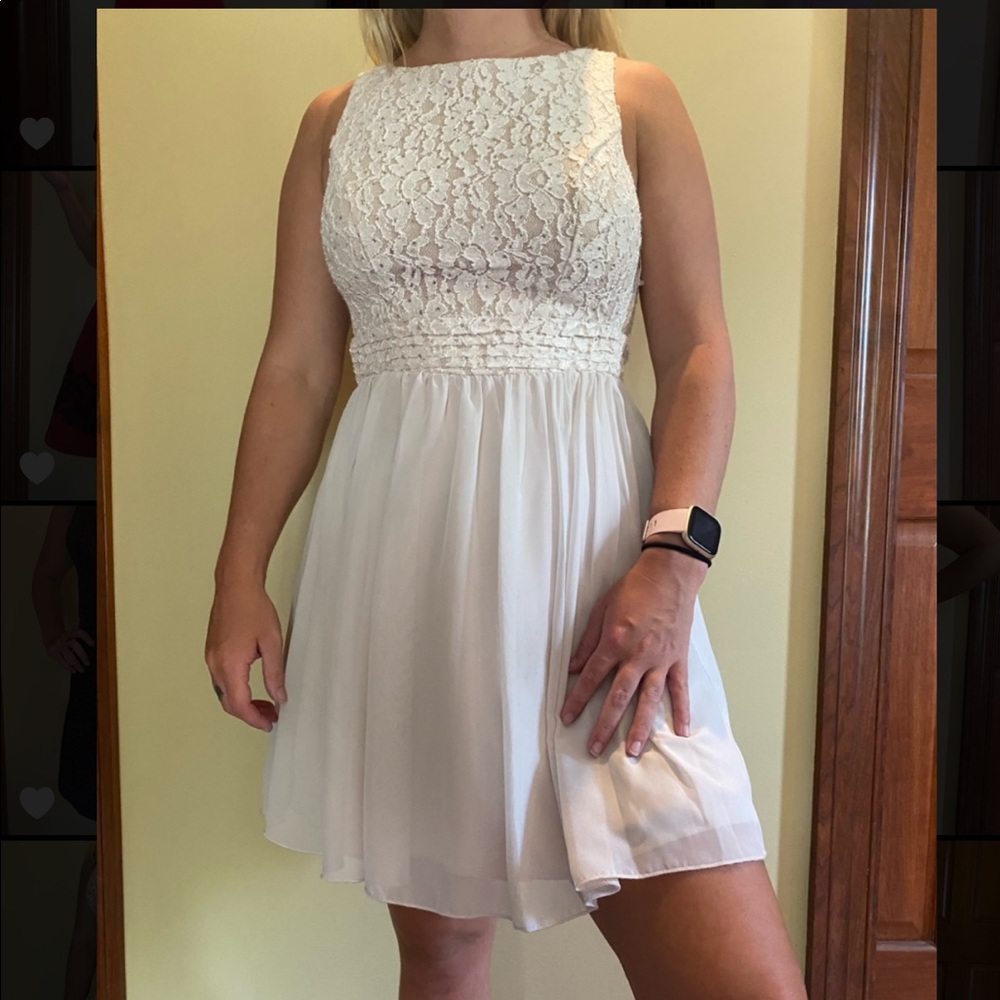 Nude dress